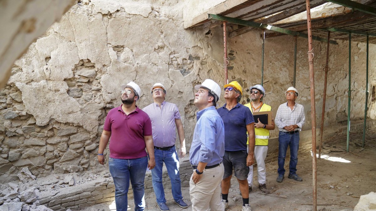 Visita a las obras que se están llevando a cabo.