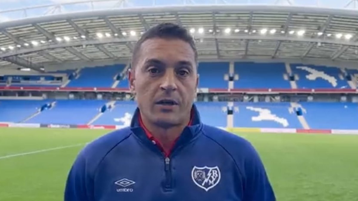 Francisco, entrenador del Rayo Vallecano.