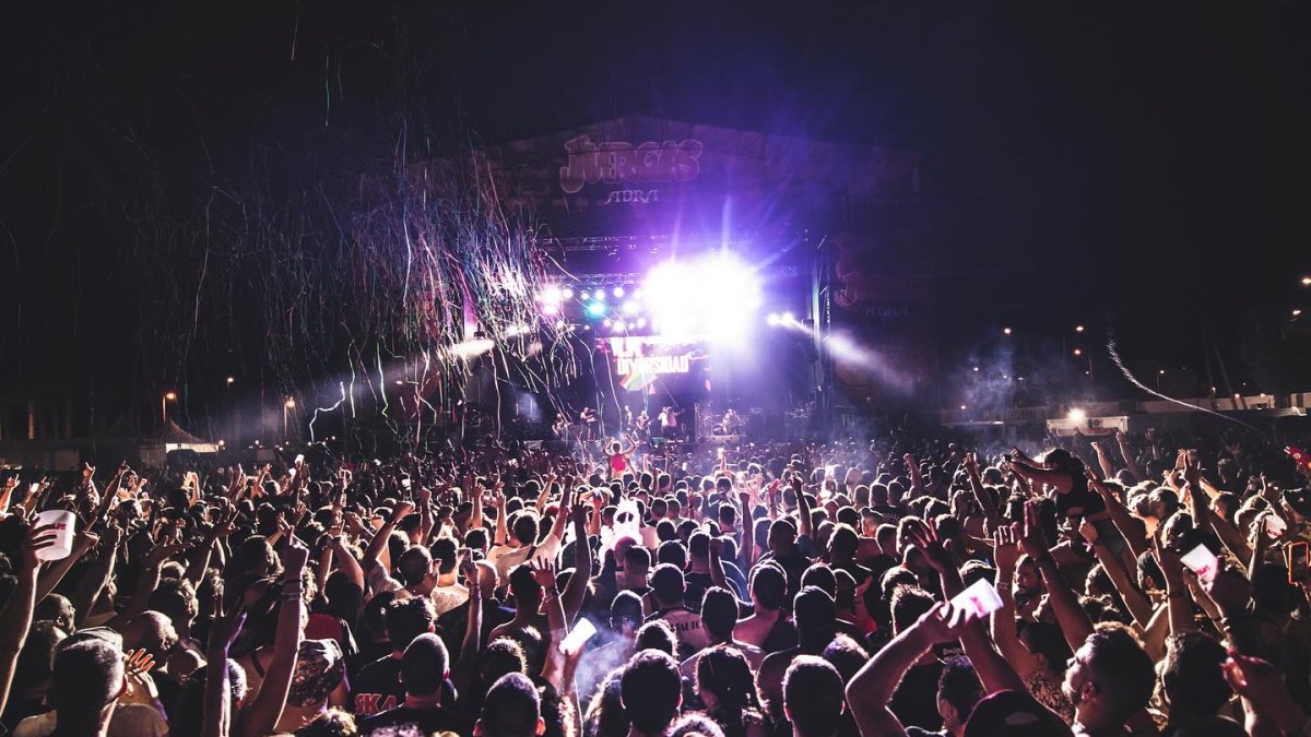 Vista general del recinto durante la actuación de Ska-P. Foto: The Juergas Rock.