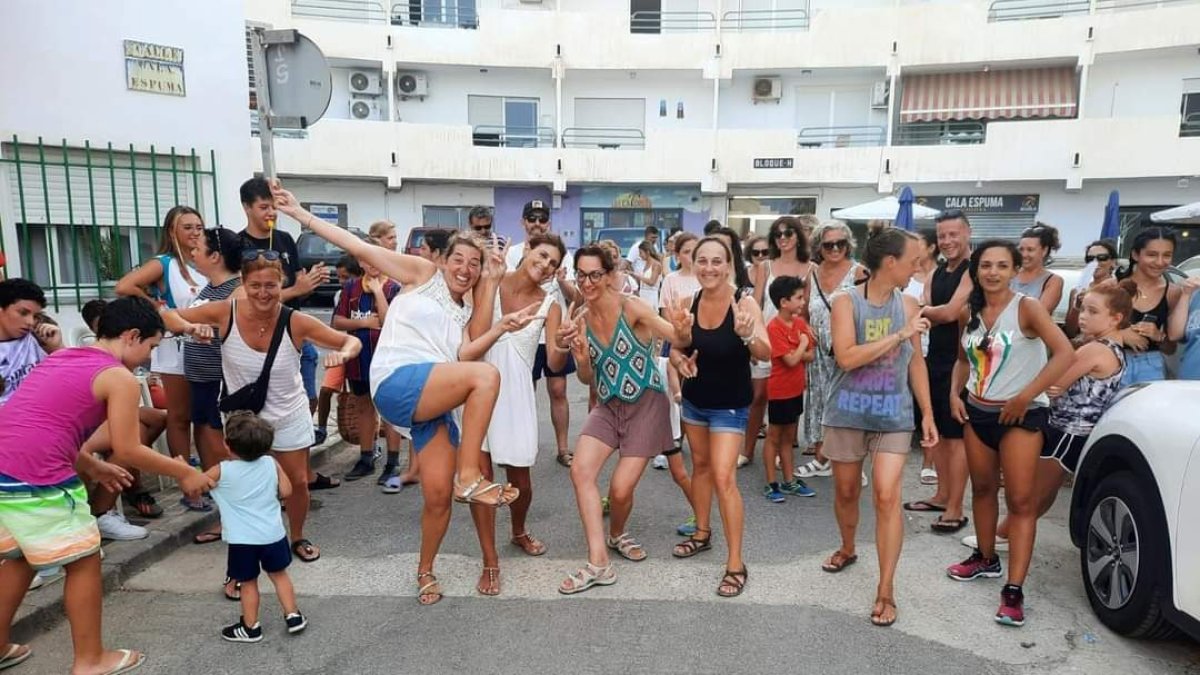 Imagen de la carrera popular del año pasado en las Fiestas de Las Negras.