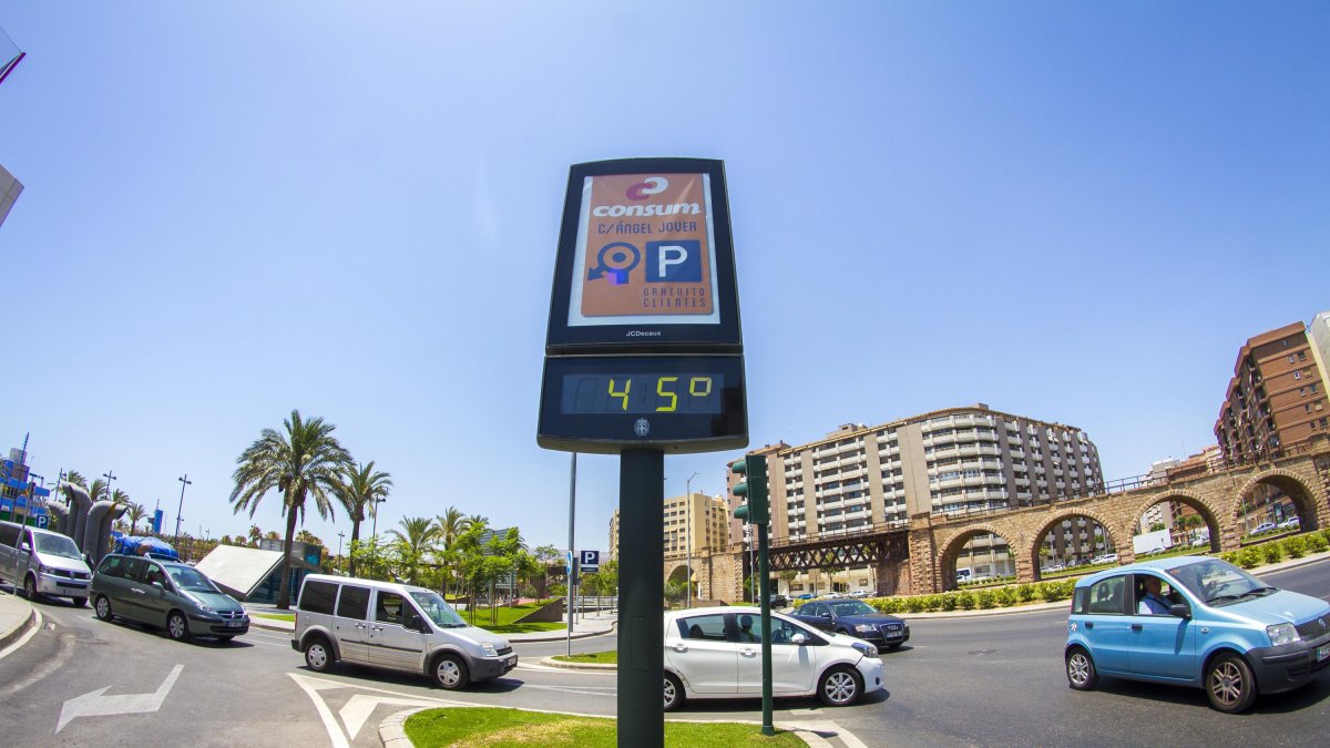 Imagen captada en la capital almeriense.