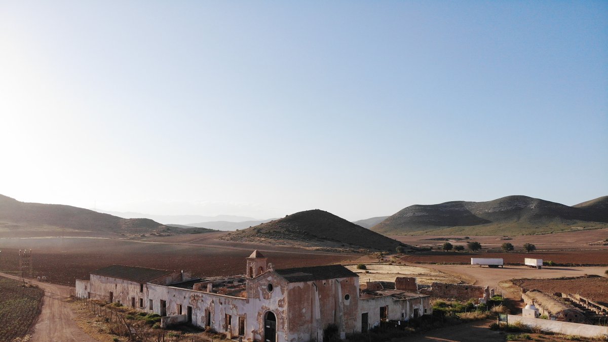 Vista aérea del Cortijo del Fraile