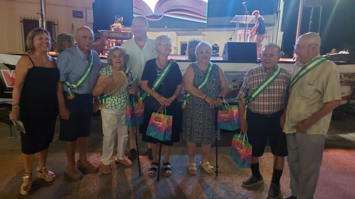 Las Mises y Místers de la pedanía de Los Lobos este 2023.