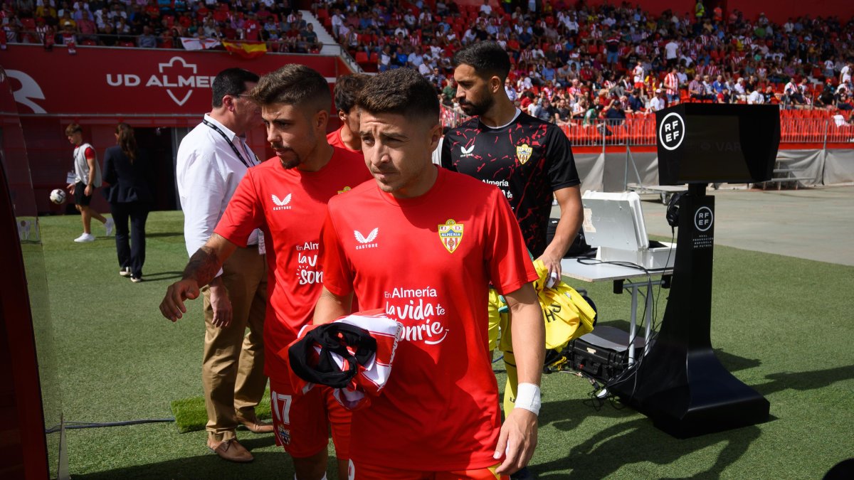 Portillo puso punto y final a dos campañas defendiendo la camiseta del Almería.