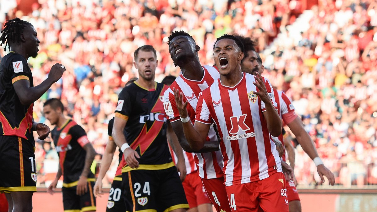 Lázaro en el encuentro de la primera jornada.