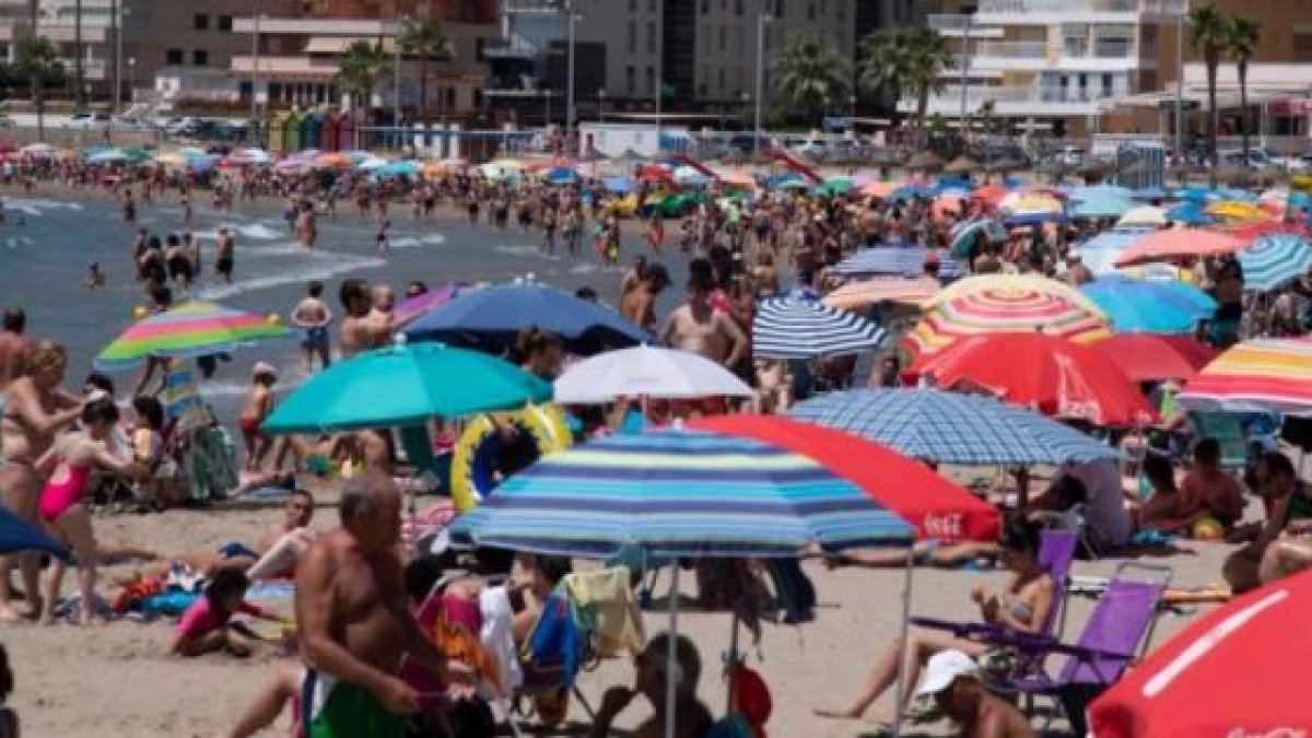 Imagen de archivo de una playa.