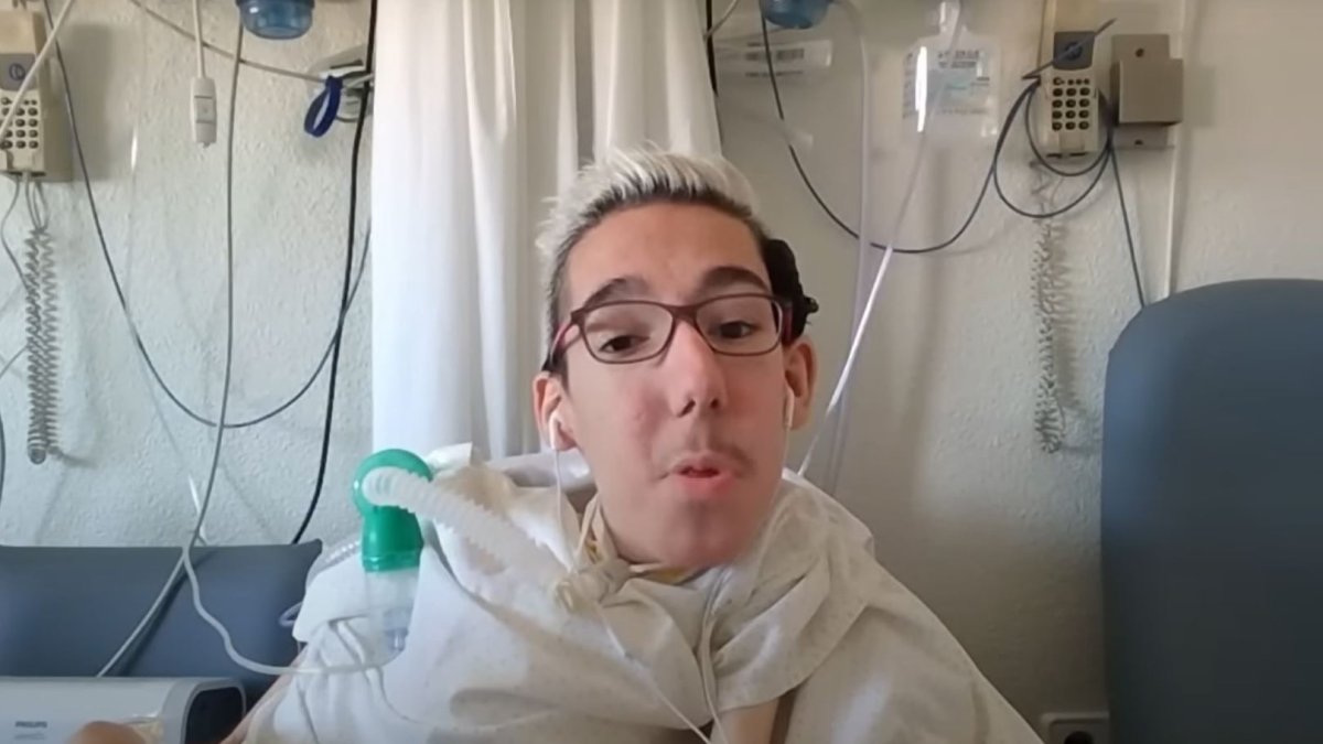 Brianeitor, en su habitación de Torrecárdenas.