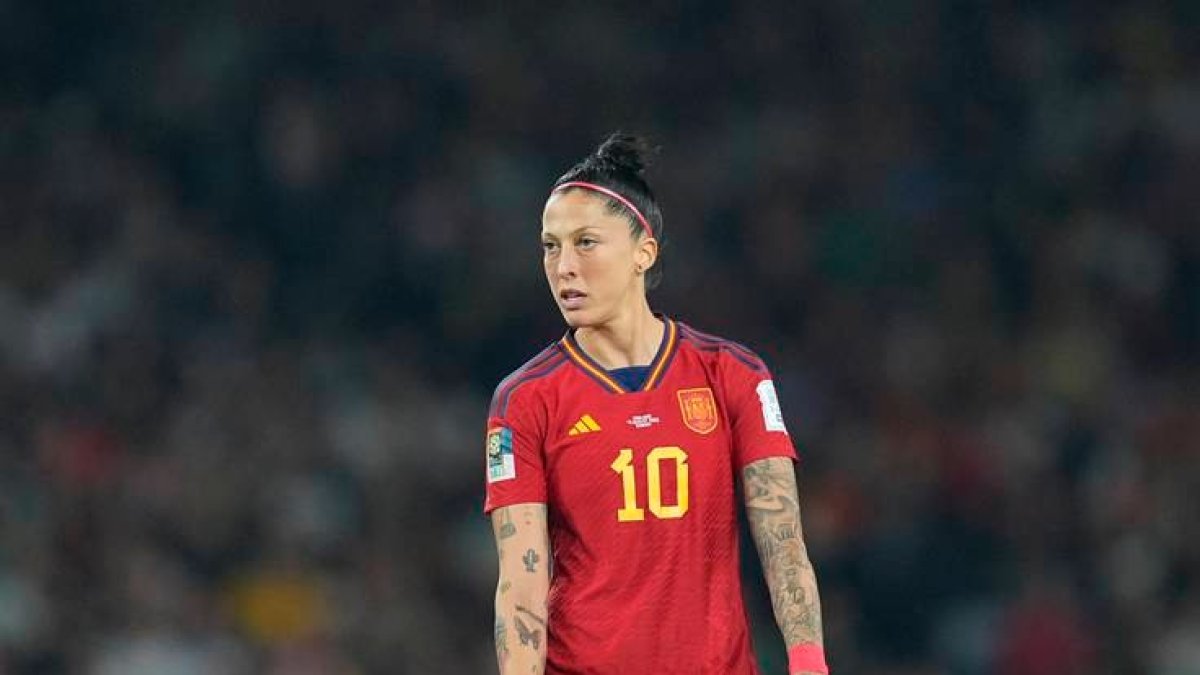 Hermoso, en un partido de la Selección.