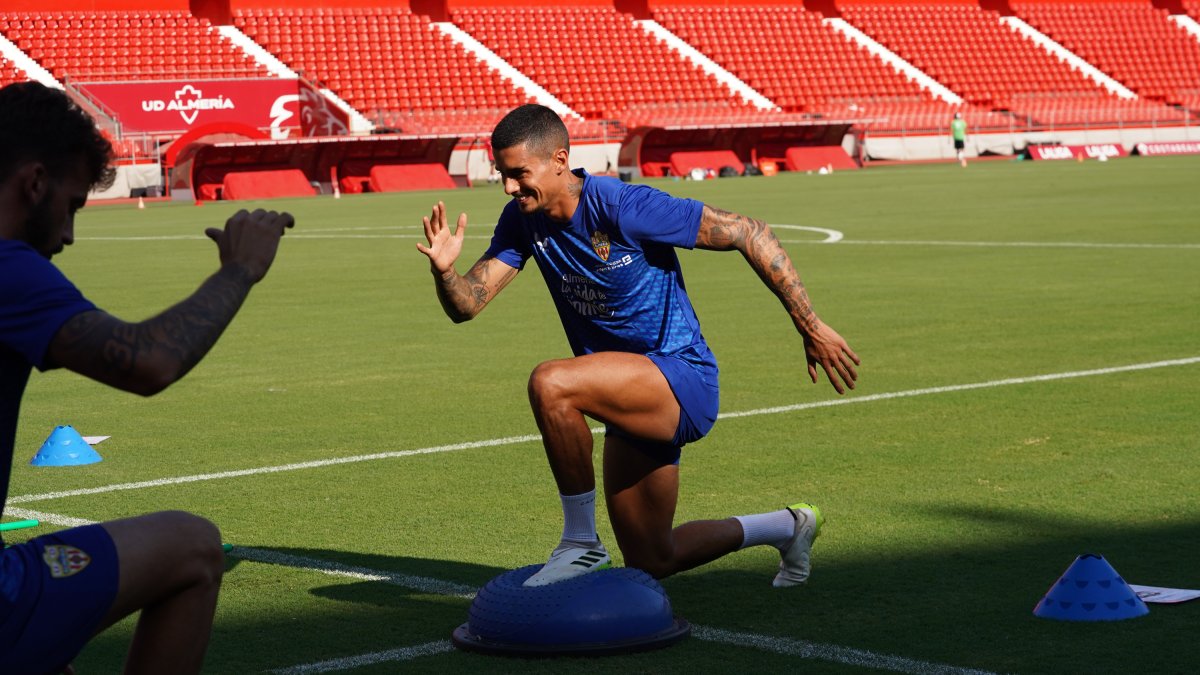 Chumi seguirá siendo titular en el choque de este sábado en el Nuevo Mirandilla.