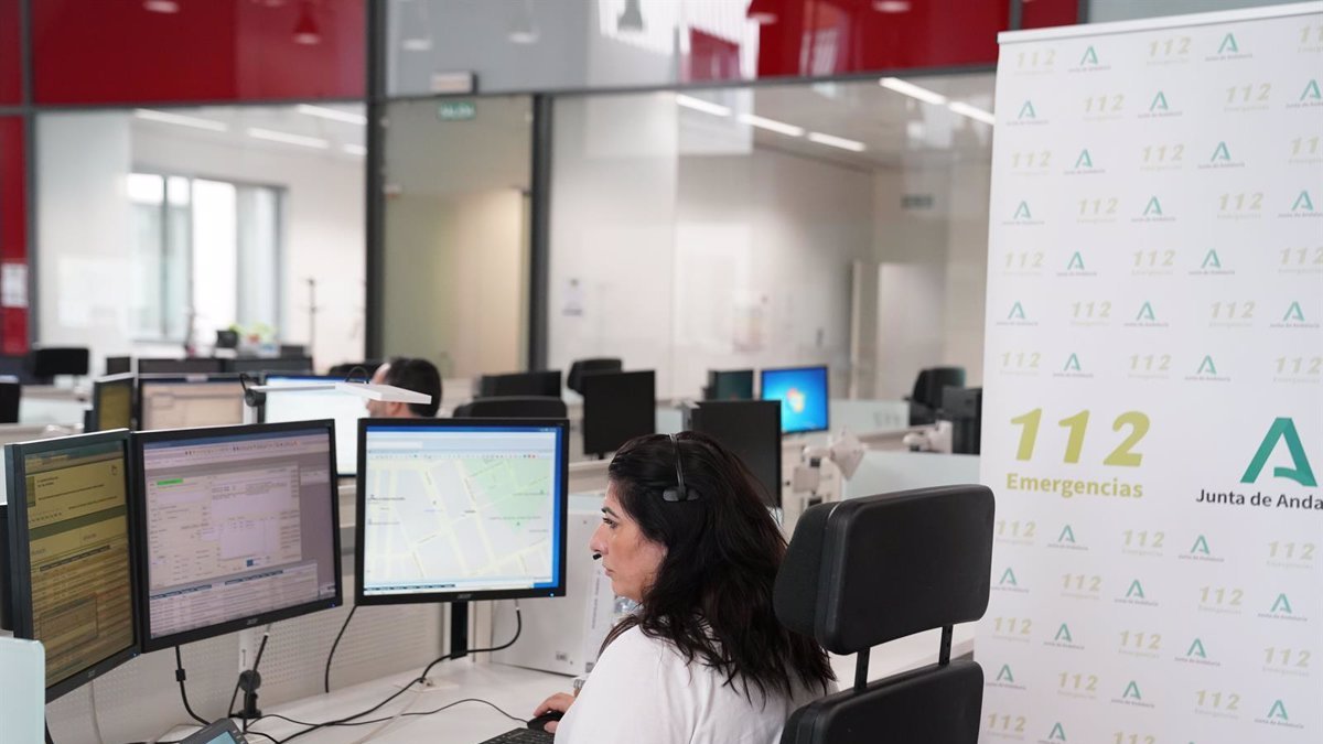 Trabajadora del 112.