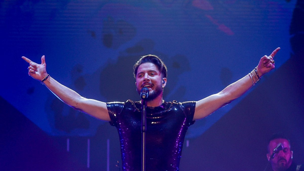 Manuel Carrasco en concierto.