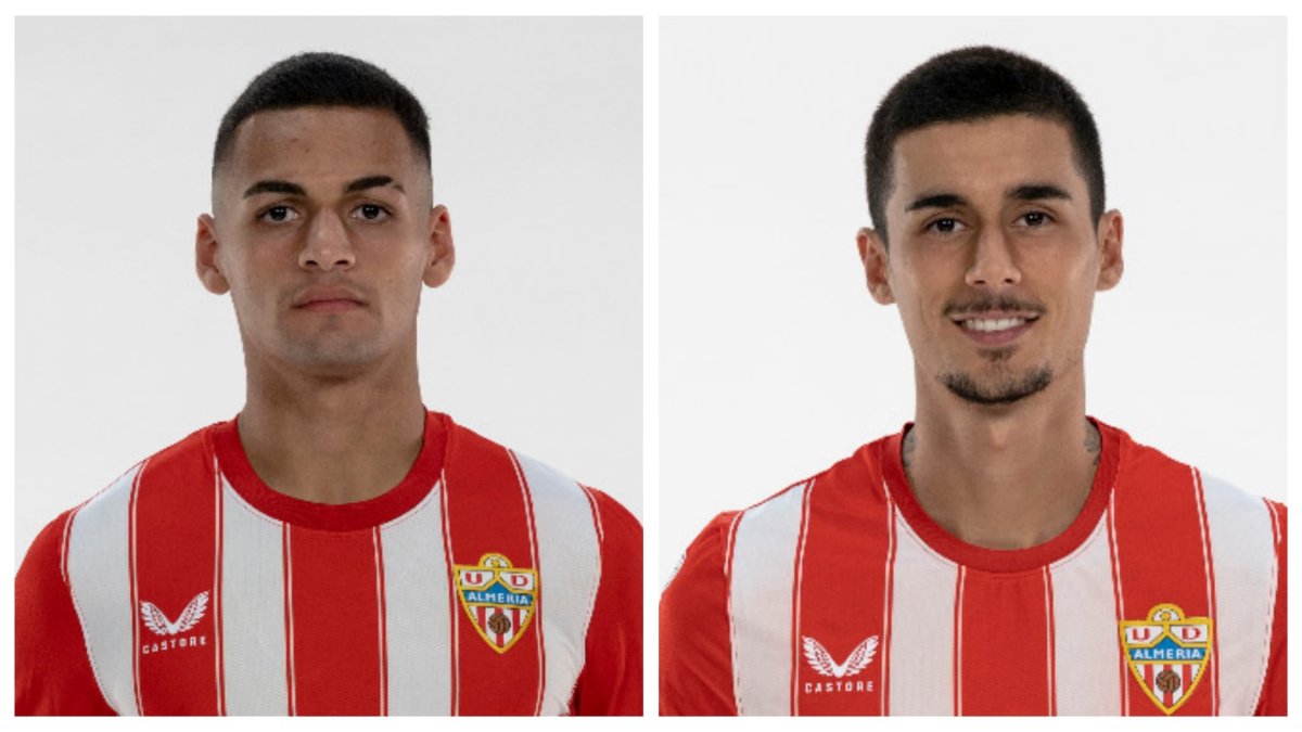 Kaiky y Chumi, centrales del Almería.