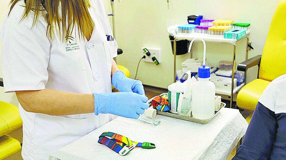 Imagen de archivo de una enfermera de la Sanidad Pública.