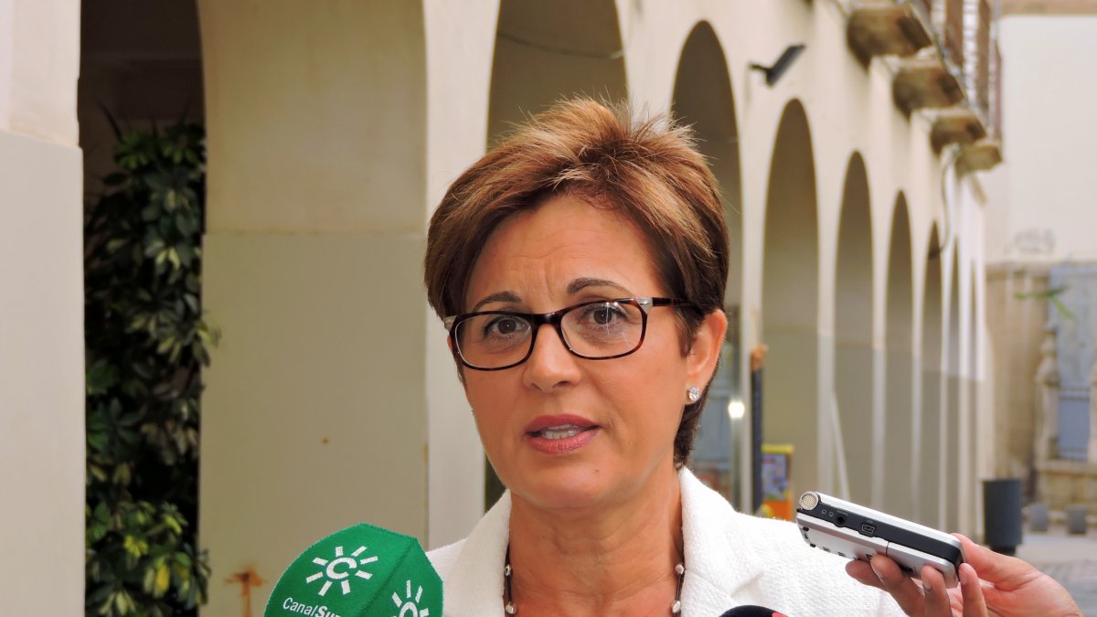 Adriana Valverde, portavoz del grupo municipal socialista en Almería.