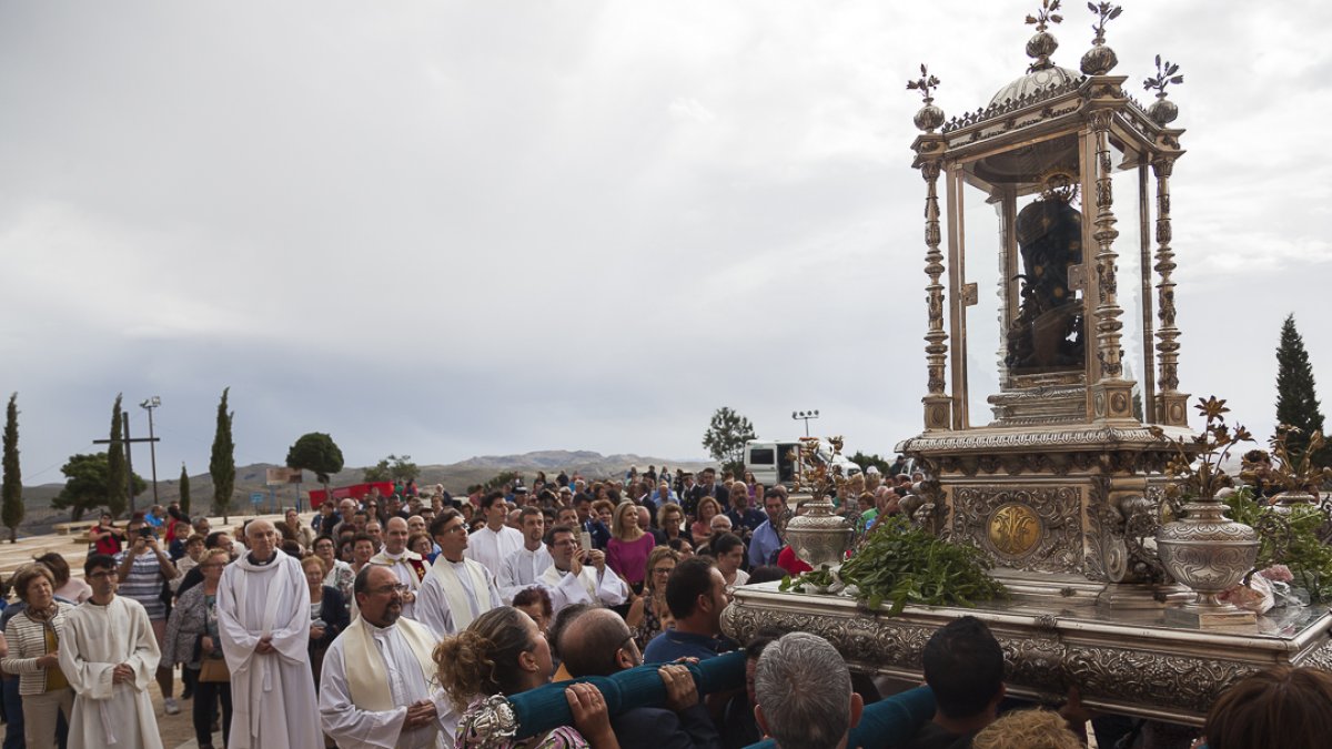 Archivo de la romería en 2018. FOTO: Pedro Soler Bueno.