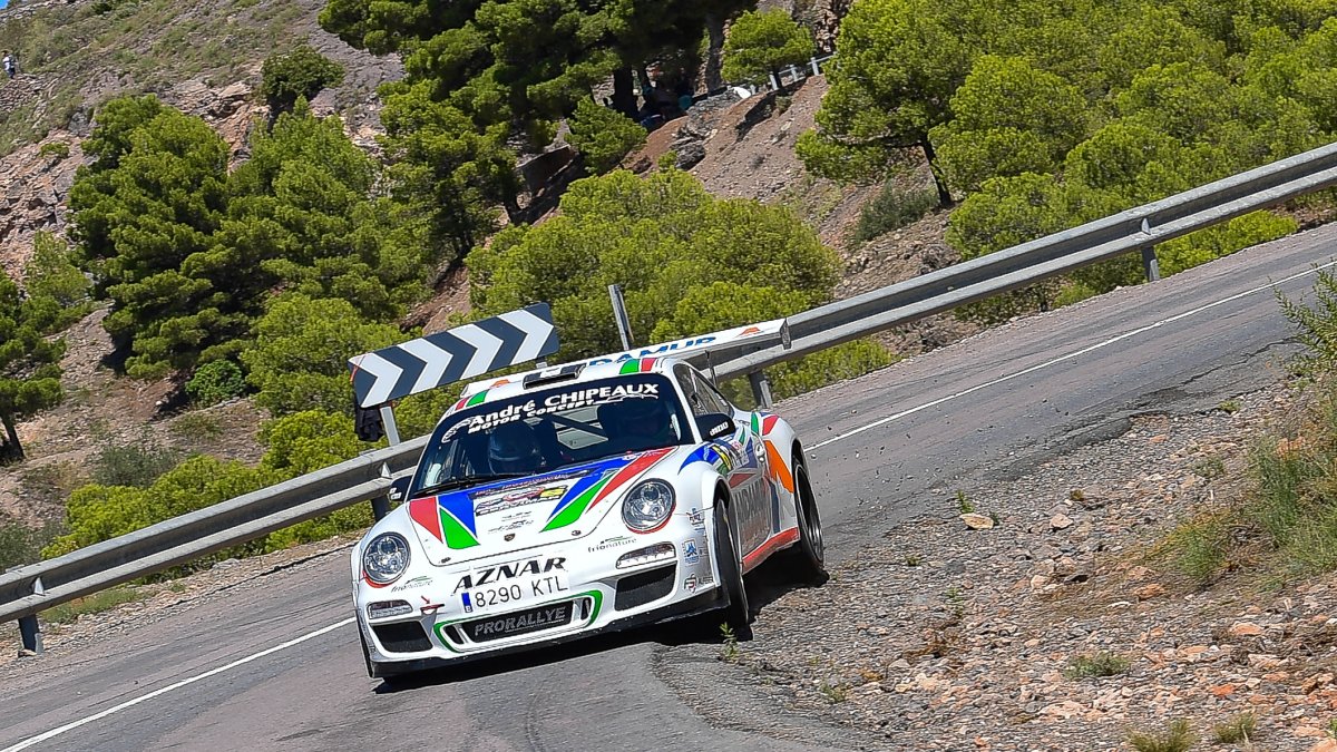 José Antonio Aznar y Pablo Segura, triunfadores en el IX Rallycrono Indamovil Ciudad de Enix