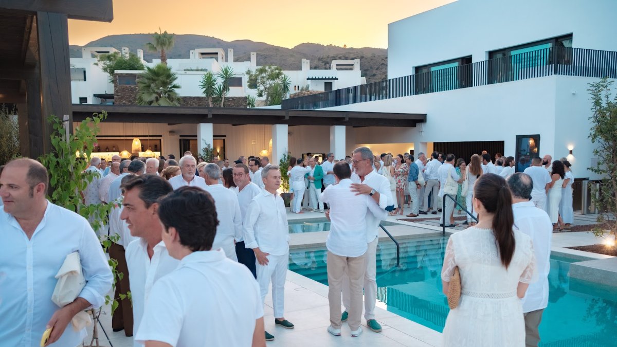 Archivo de la inauguración de \'Macenas Resort\'.