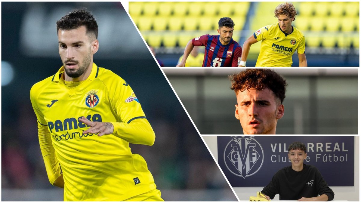 Cuatro jugadores que están de moda en el Villarreal y que representan al balompié almeriense.