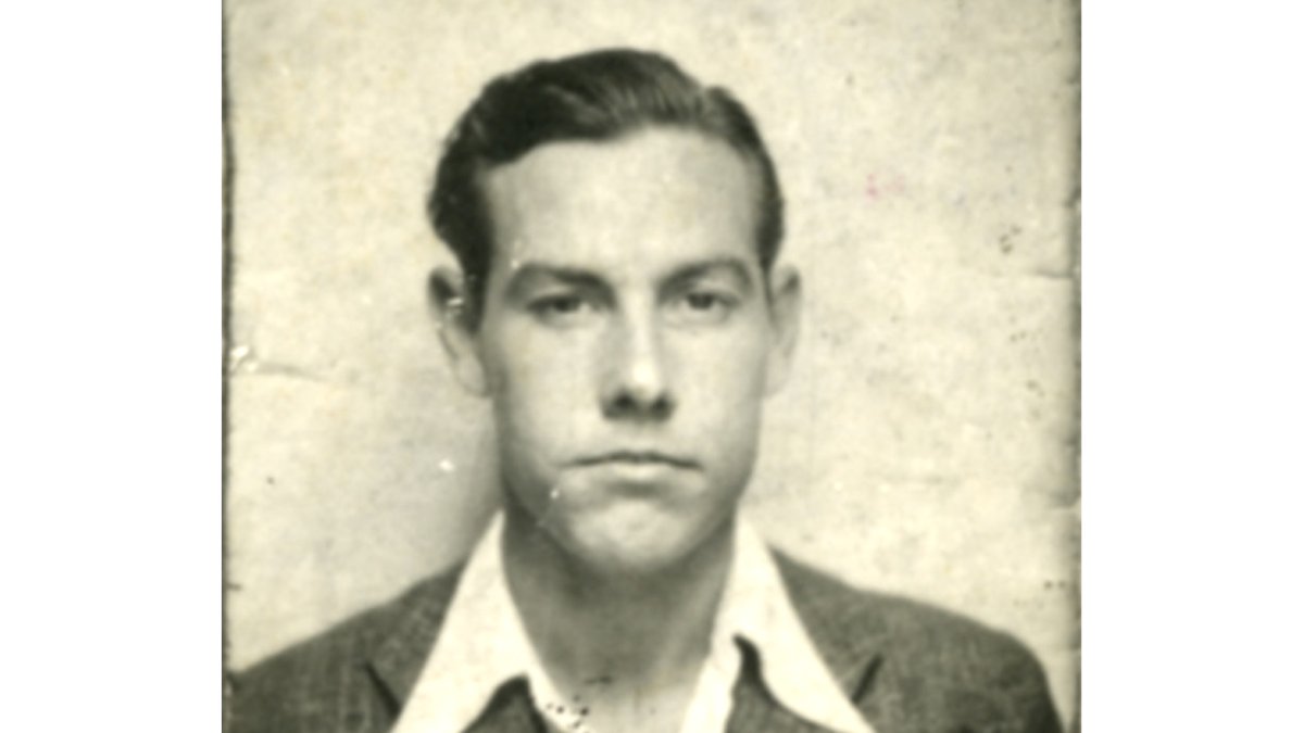 El anarquista almeriense Diego Camacho, en una imagen de juventud, durante sus años en Barcelona, cuando era afiliado de la CNT y de la FAI.