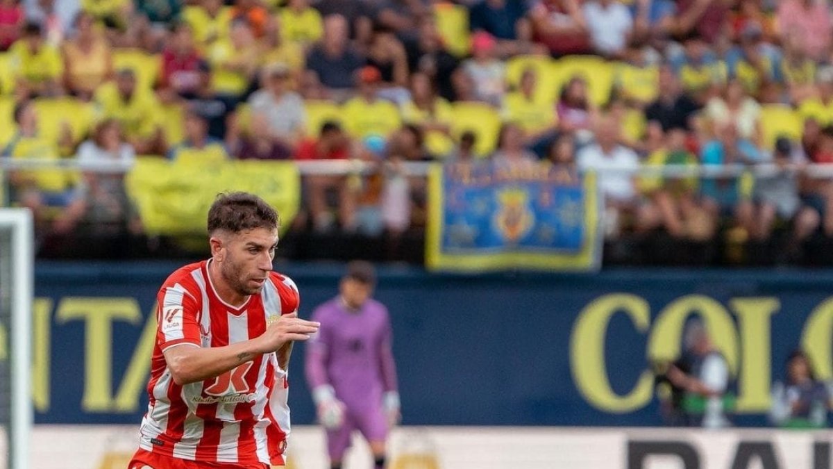 Embarba en el Villarreal-Almería en La Cerámica.