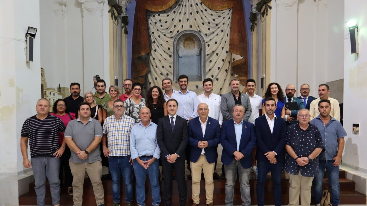 Domingo Fernández nuevo presidente de la Mancomunidad de Municipios del Levante Almeriense.