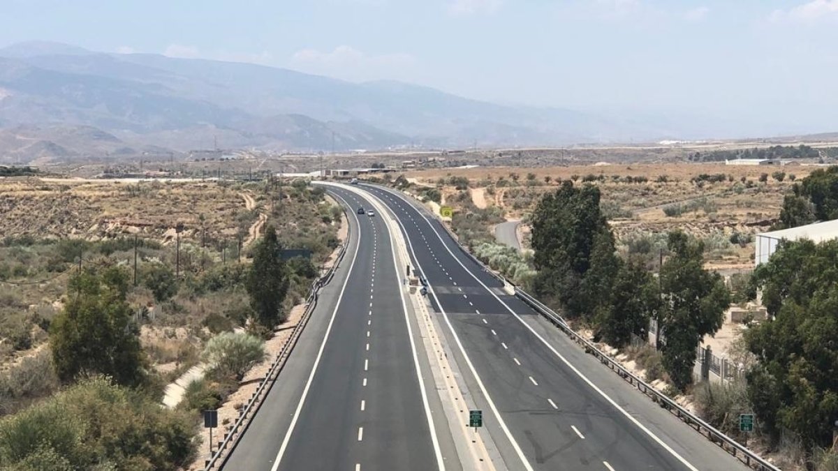 Imagen de la autovía del Almanzora.