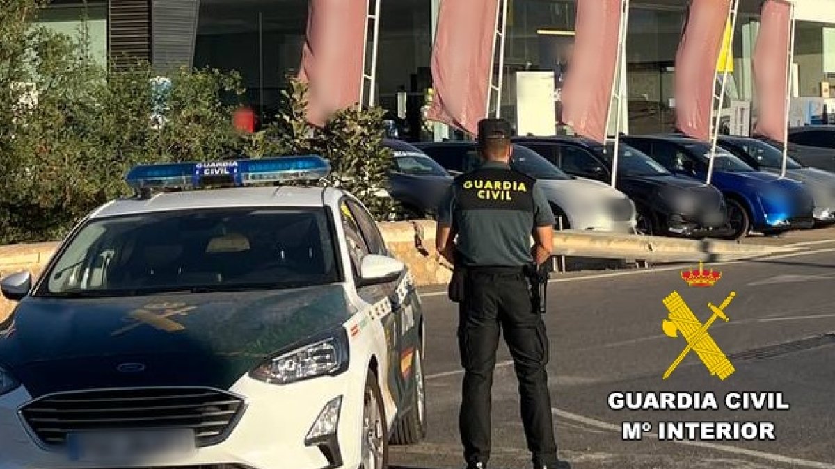 Imagen facilitada por la Guardia Civil.