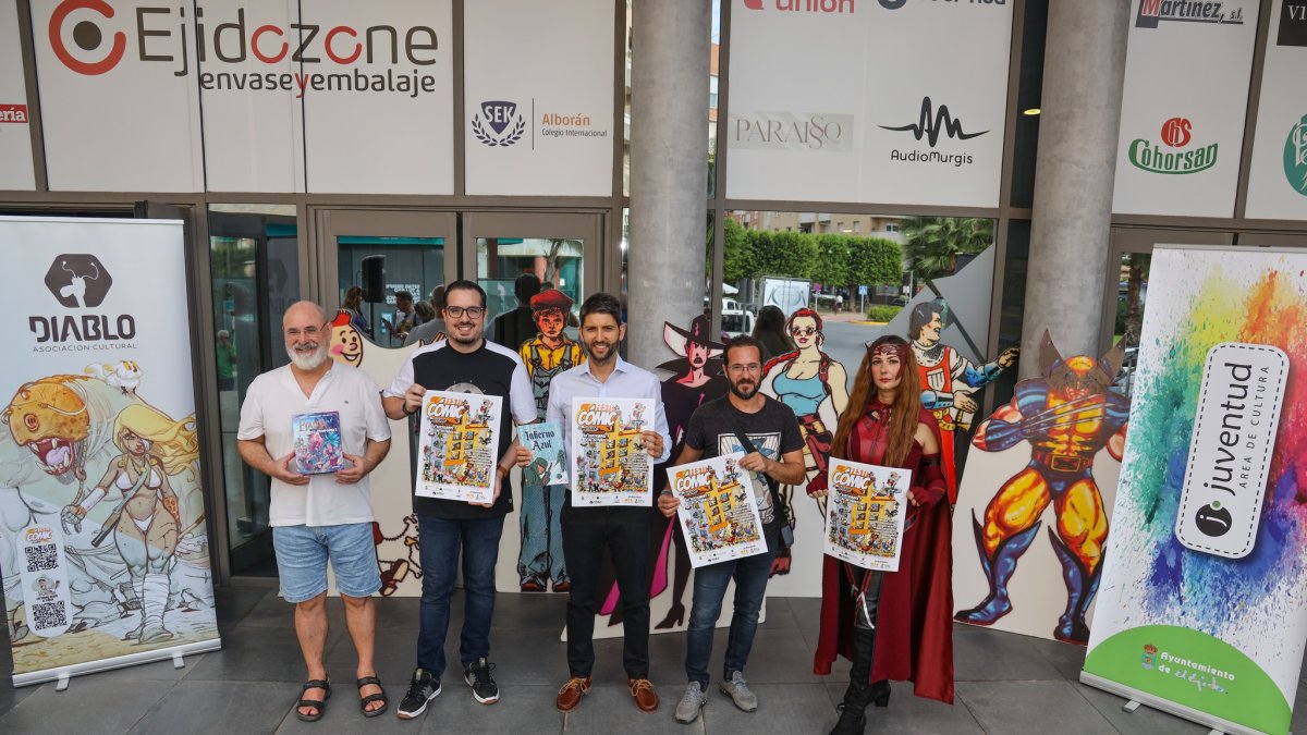Presentación Festicómic El Ejido 2023.