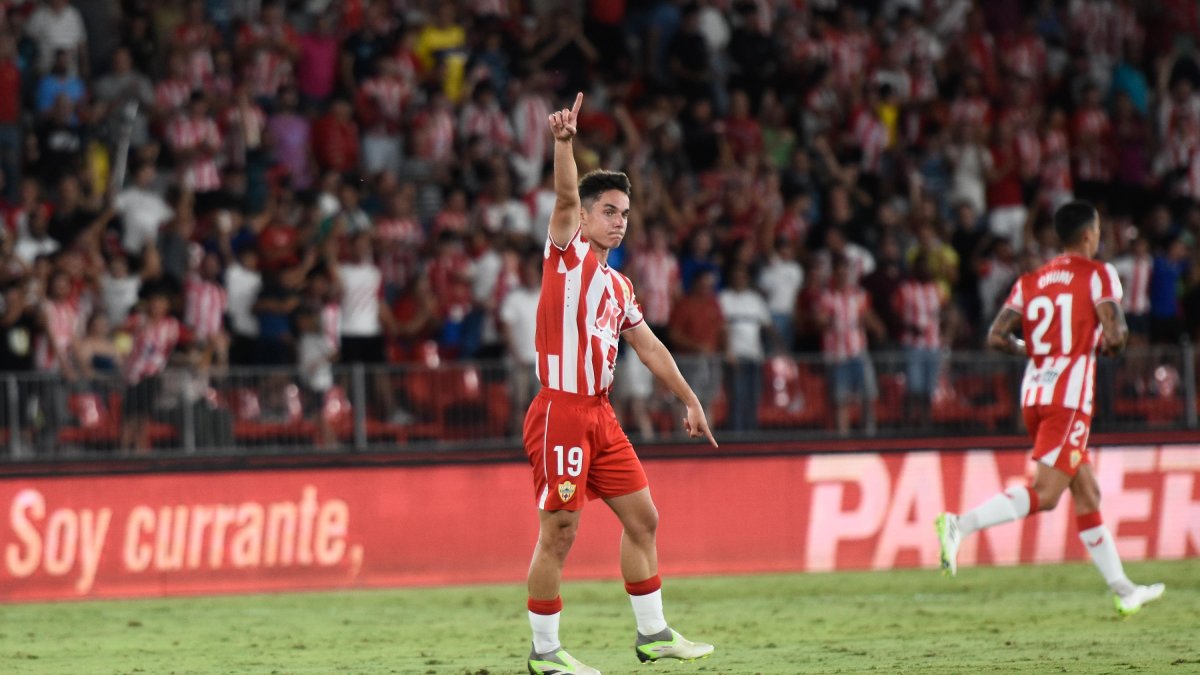 Arribas es la estrella en el Almería.