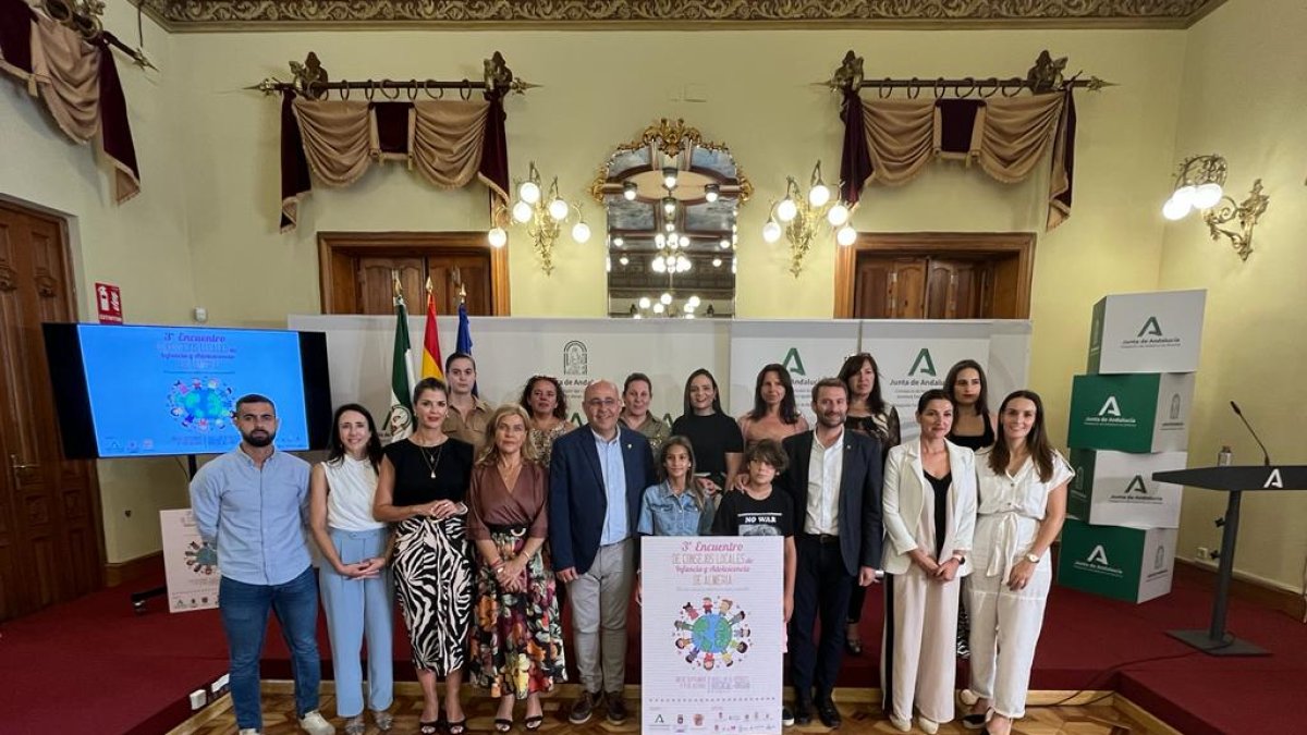 Presentación del III Encuentro de Consejos Locales de Infancia y Adolescencia de Almería.