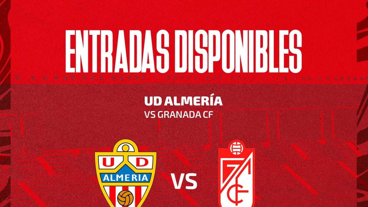 El domingo a las 14:00 horas, partido clave para el Almería en casa.