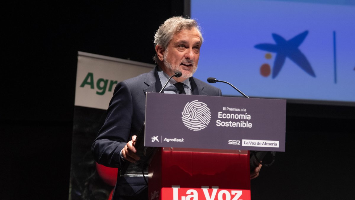 Ángel Escobar, vicepresidente de la Diputación Provincial de Almería.