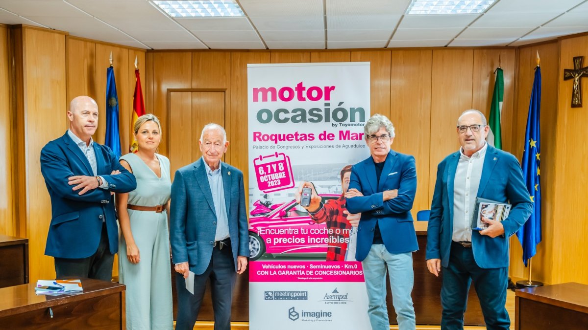 Presentación del evento en Roquetas de Mar.