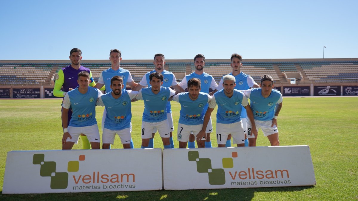 El once del Poli El Ejido.