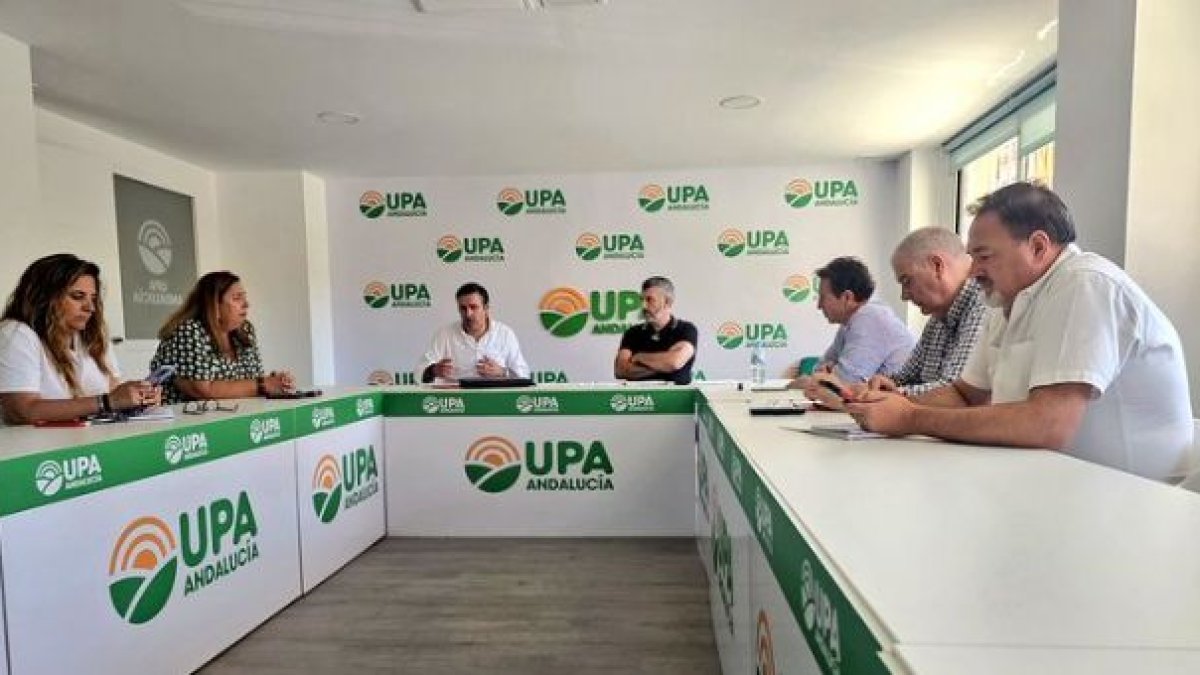 Reunión de UPA Andalucía con UGT Andalucía