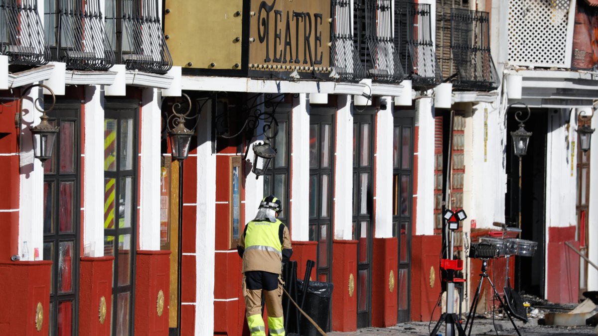 Discoteca Teatre, lugar del incendio.