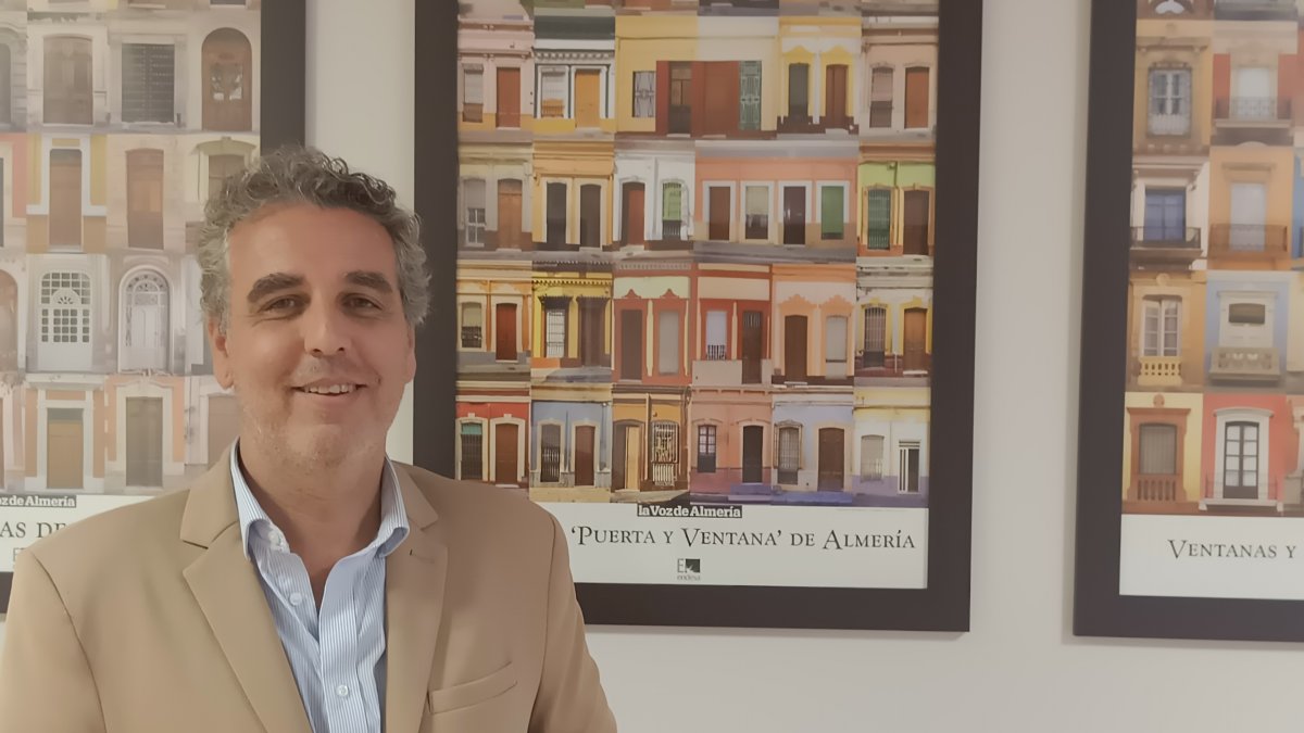 Miguel Ángel Ruiz Anillo, trae a Almería la sede de ASESCON. Foto de V.N.