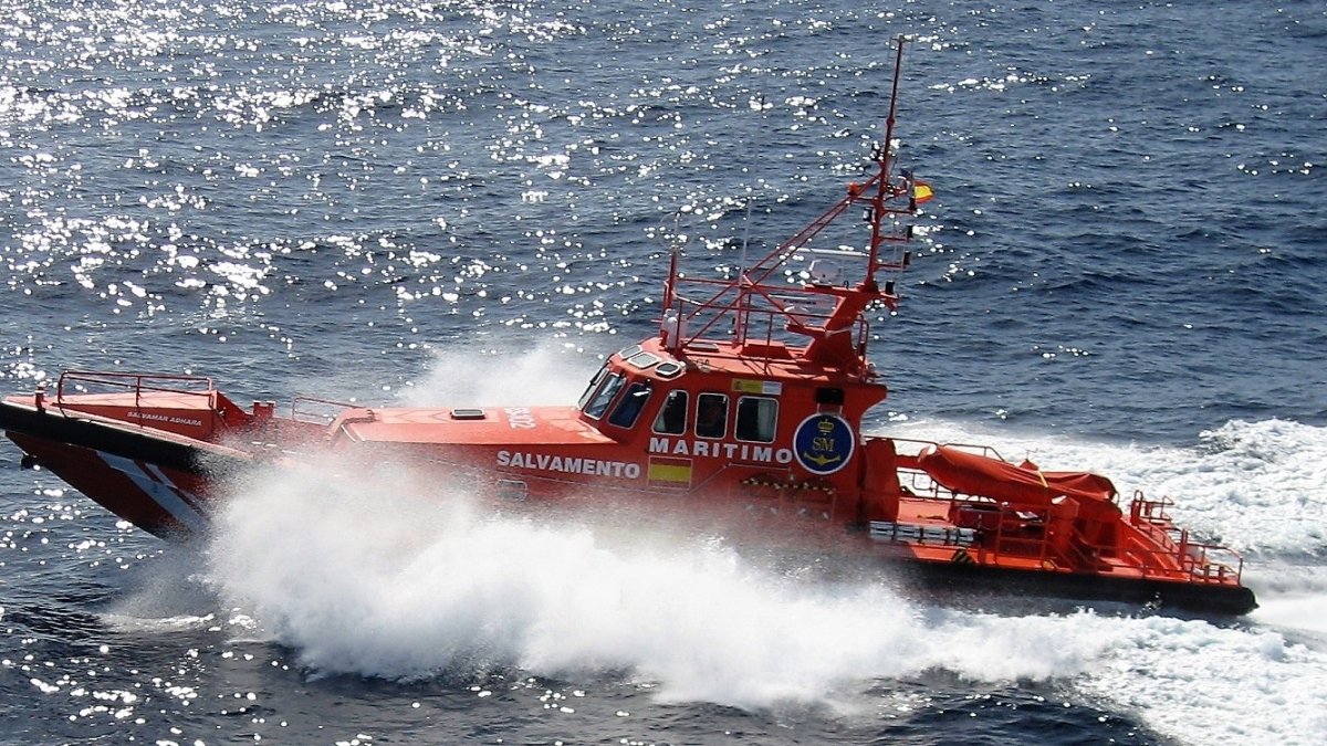 Embarcación Salvamar de Salvamento Marítimo.