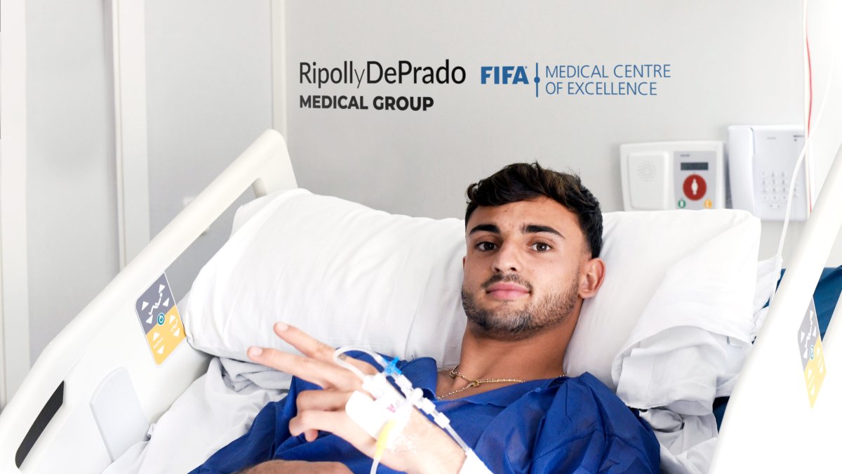 El lateral derecho del Almería regresará con el equipo en cuatro meses.