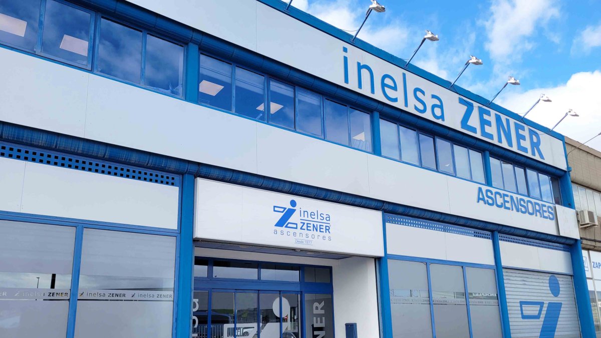 Instalaciones de la empresa en la avenida de Madrid, 55.