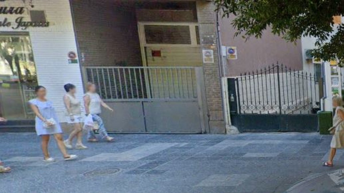 Vados en la zona de la Rambla de Almería