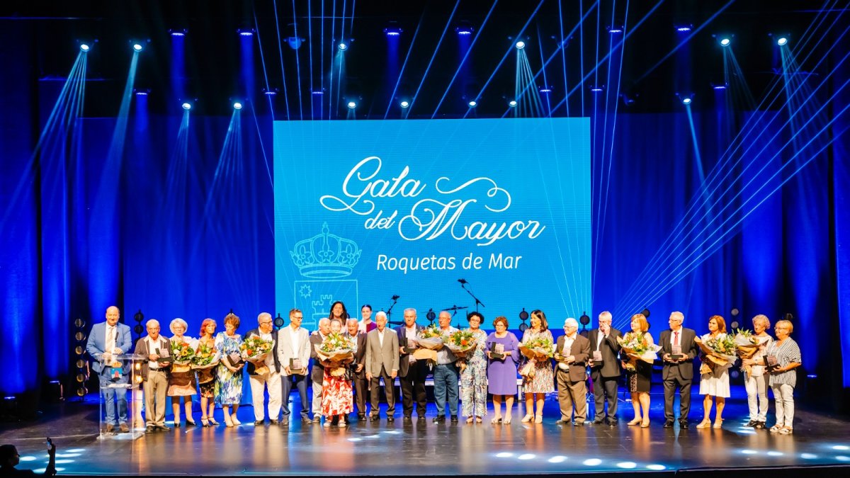 Gala del Mayor 2023 en Roquetas de Mar.