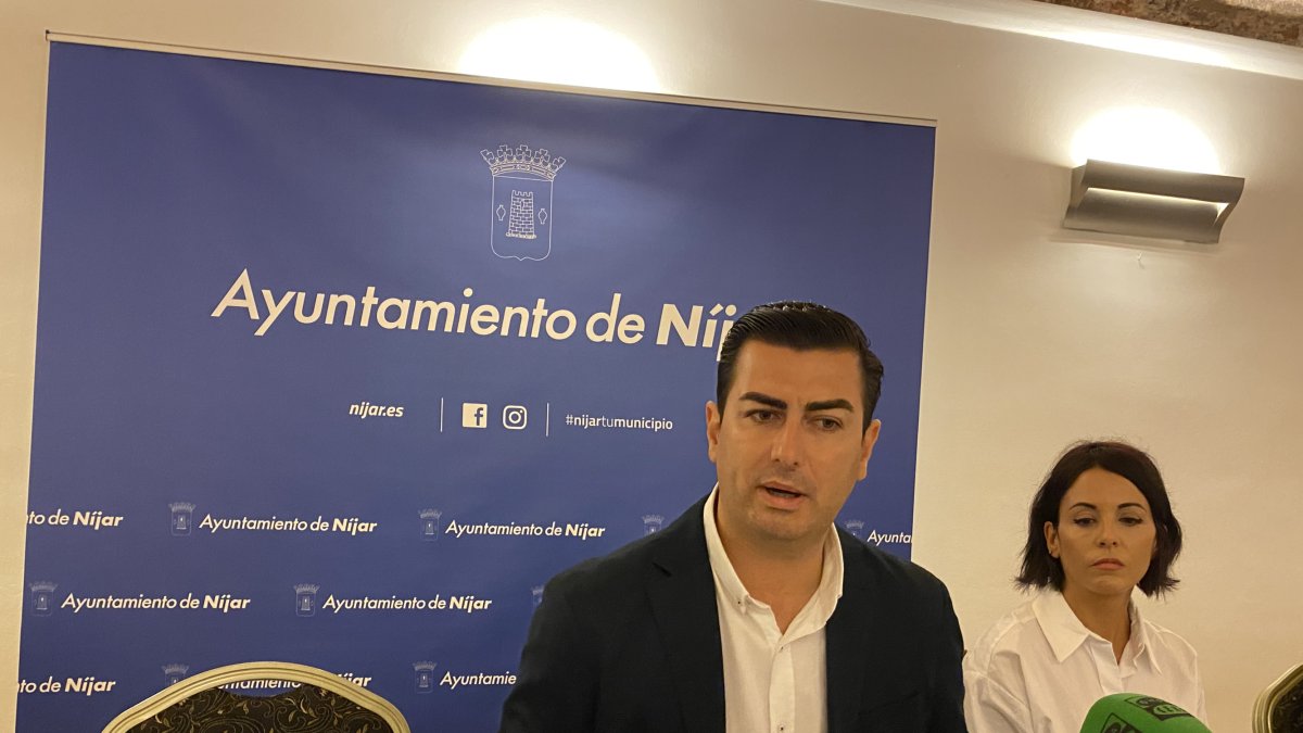 José Francisco Garrido y María José Herrada.