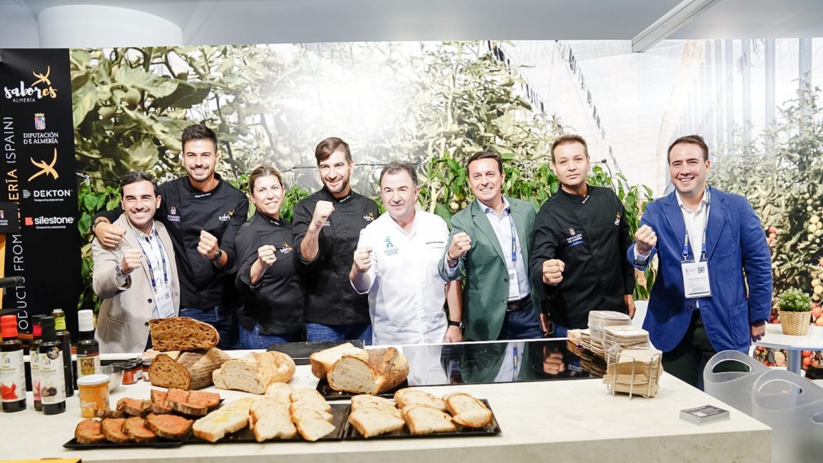Sabores de Almería ha causado sensación en la feria gastronómica de San Sebastián.