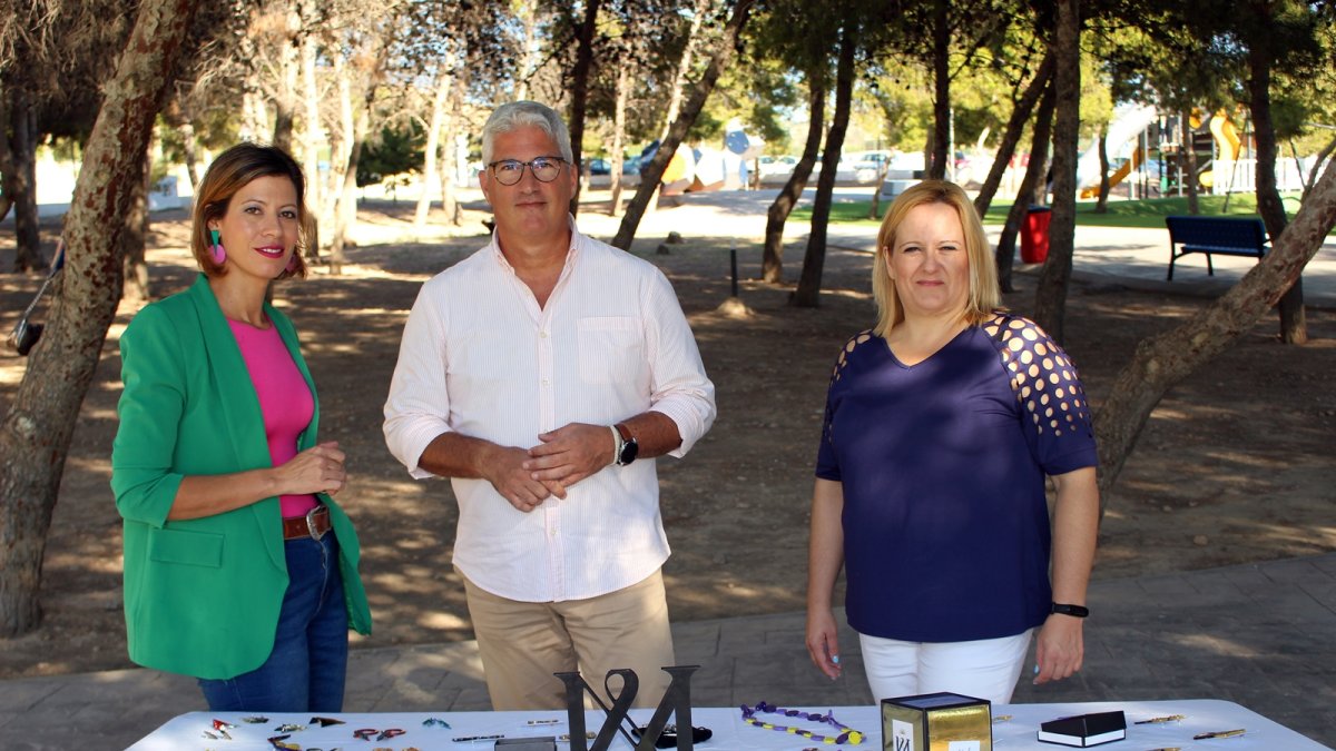 Mercadillo de artesanía.