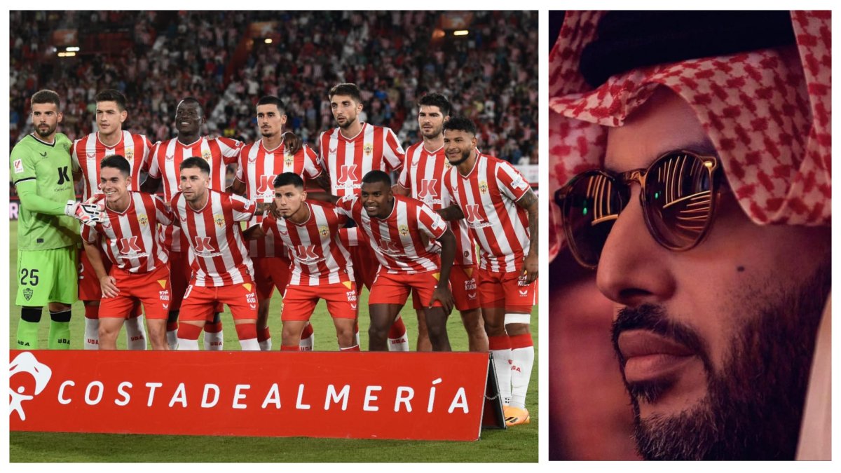 Turki, siempre está muy pendiente de su Almería.