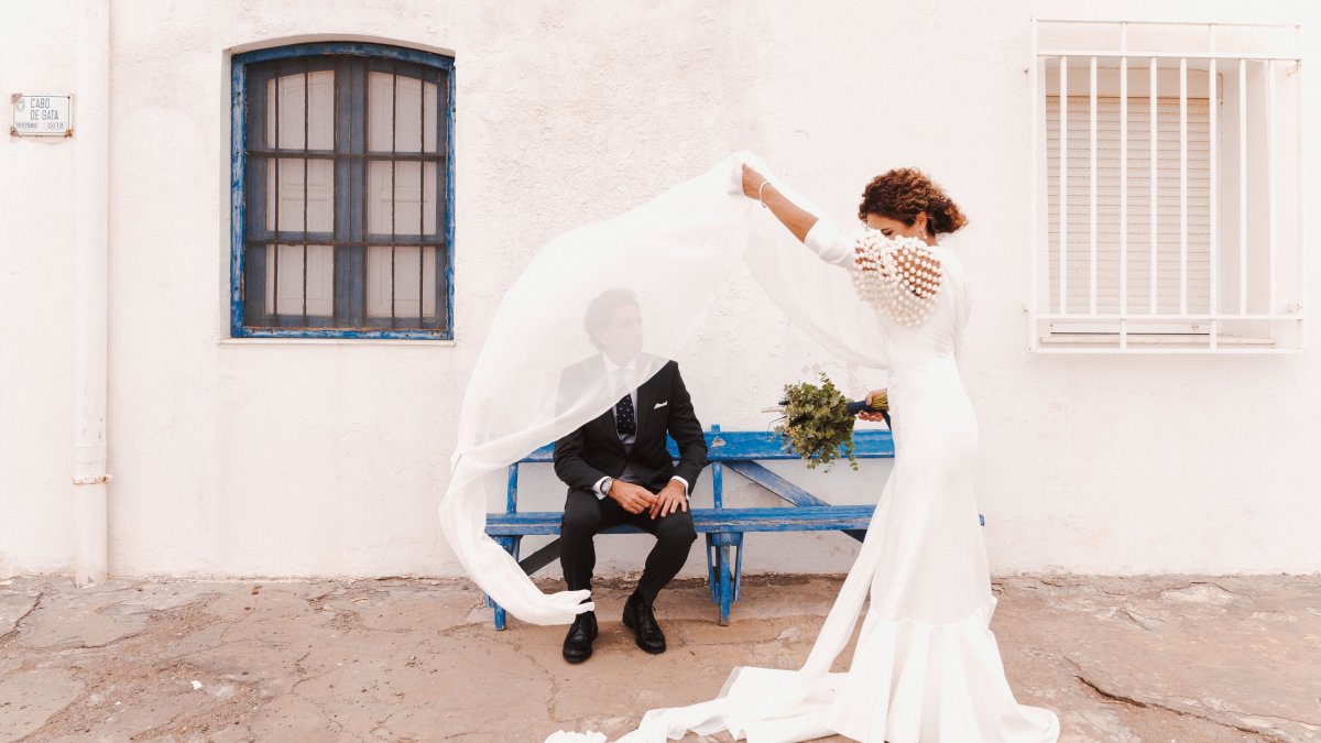 Imagen de la pareja captada por la fotógrafa Sandra Ruiz el pasado sábado.