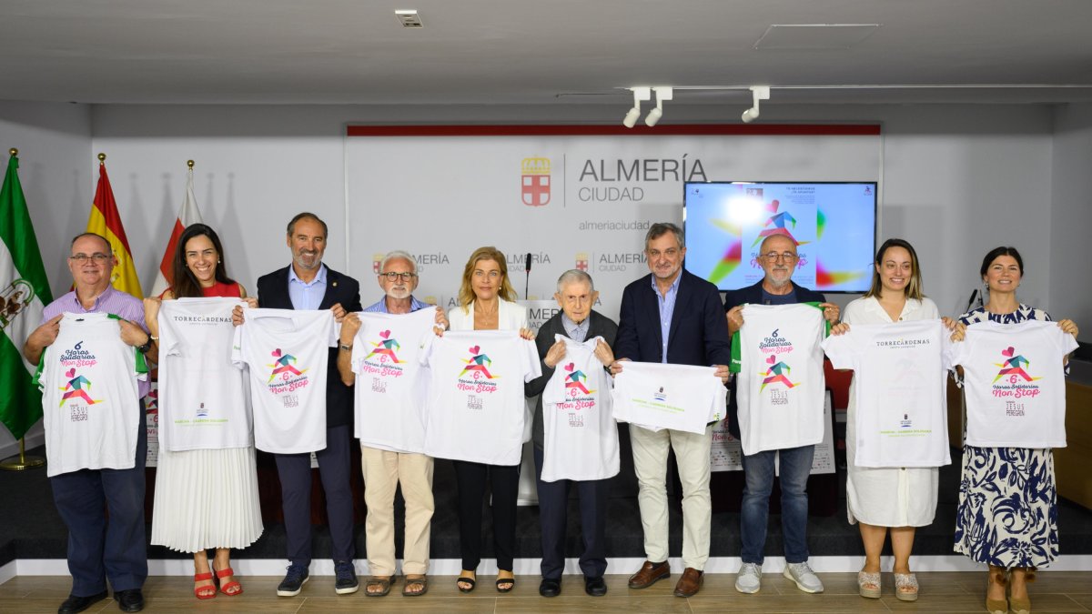 Presentación de la carrera \'6 Horas Solidarias Non Stop\'.