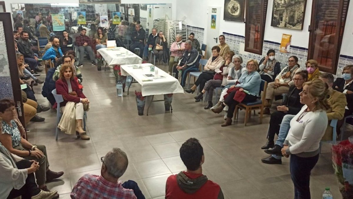 El Timón en uno de sus actos sociales.