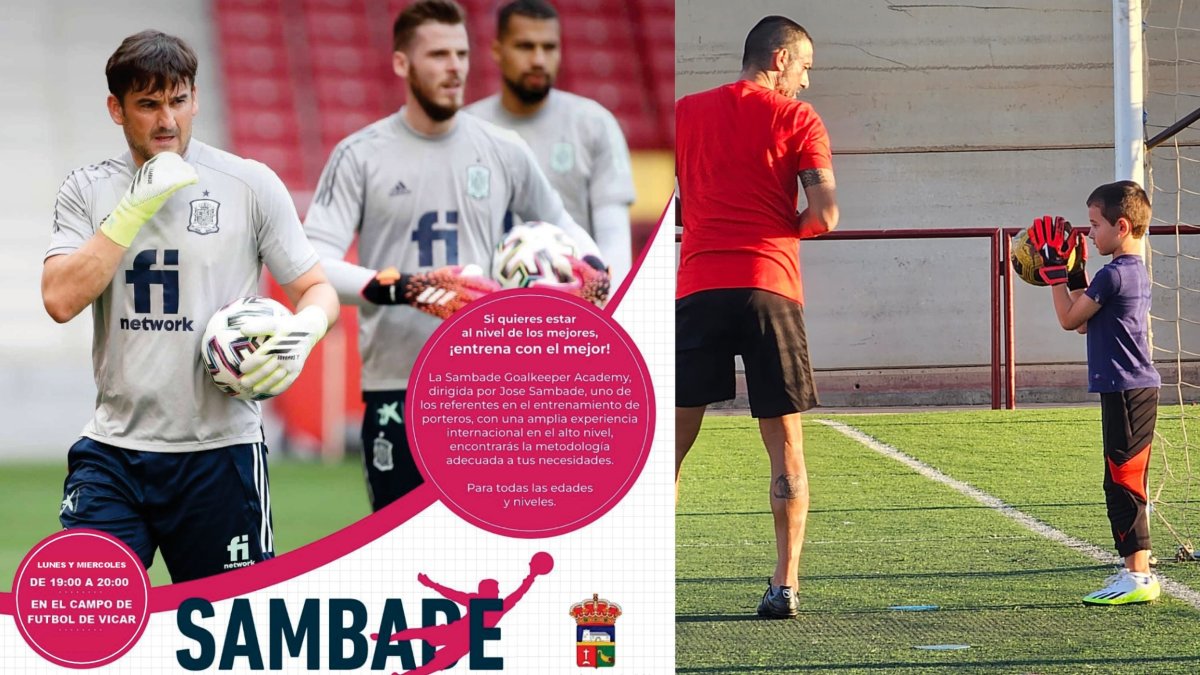 Un gran entrenador de porteros elige Vícar para desarrollar su proyecto.